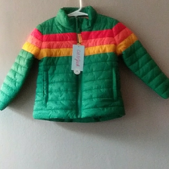 Cat Jack Puffer Jacket Water Resistant 